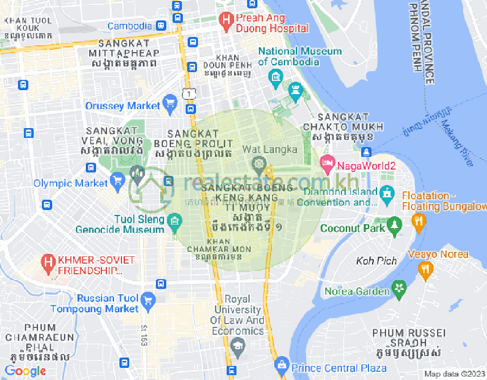 แผนที่ BKK 1, บึงเกงกอง, พนมเปญ