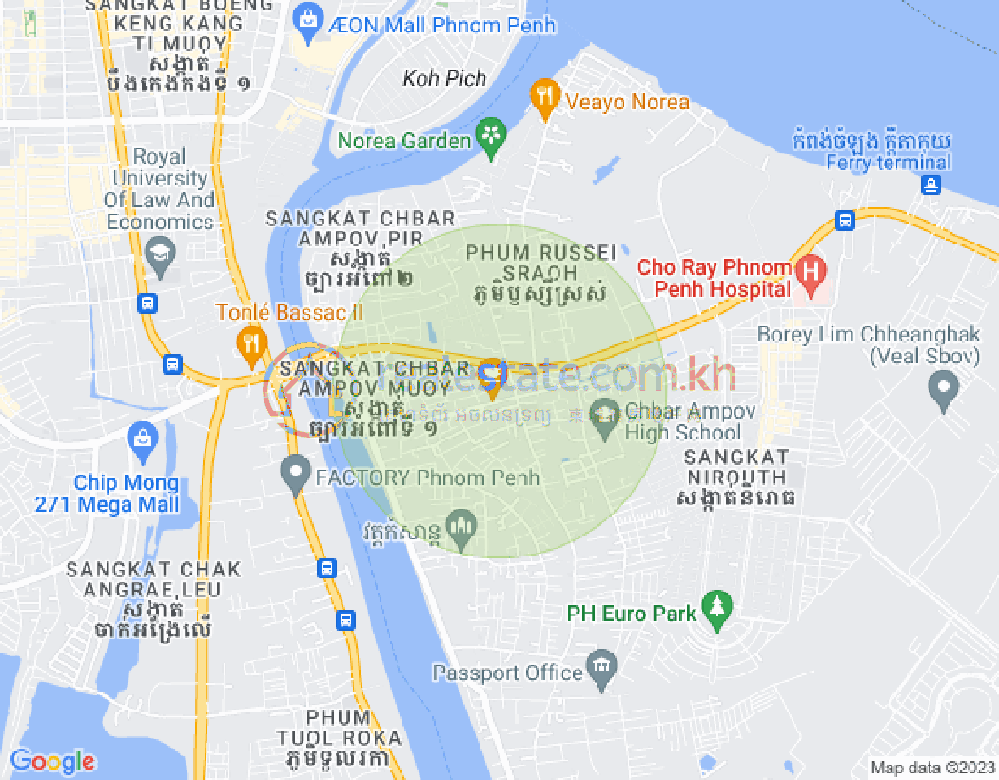 ផែនទី និរោធ, ច្បារអំពៅ, ភ្នំពេញ