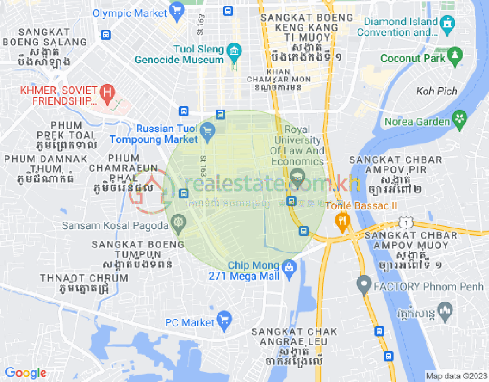 แผนที่ ตวลตุมปวง 2, จัมการมอน, พนมเปญ
