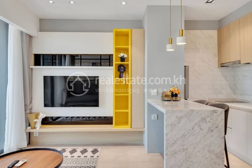 Time Square Condominium | 59 sqm Living Size Condo K pronájmu in Boeng Keng Kang