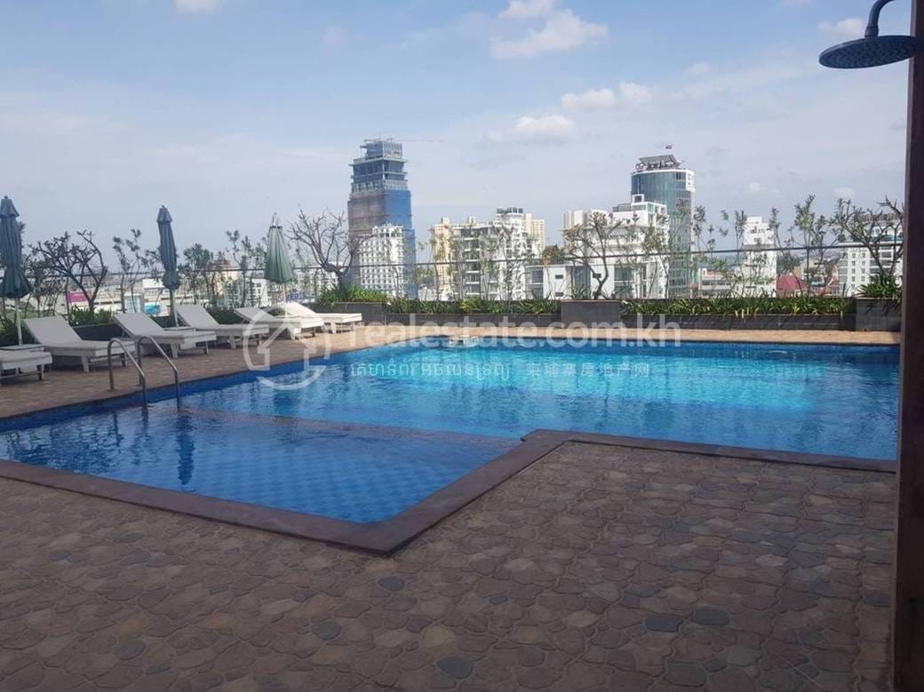 服务式公寓出租，位于万景岗1分区（BKK1), 波哥堪, 金边