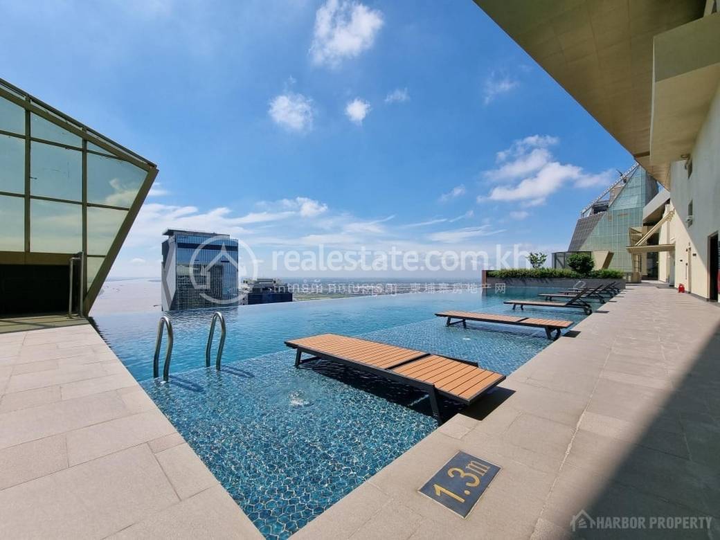 Chamkarmon Condo For Rent in Chamkarmon