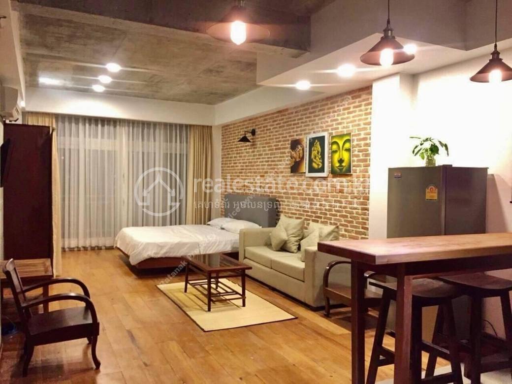 单间公寓出租，位于, 万景岗1分区（BKK1), 波哥堪, 金边