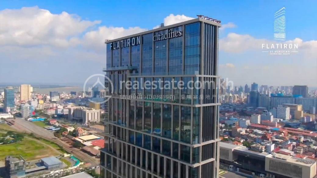 Flatiron By Meridian | 38-189 sqm Living Size Condo K pronájmu in Daun Penh