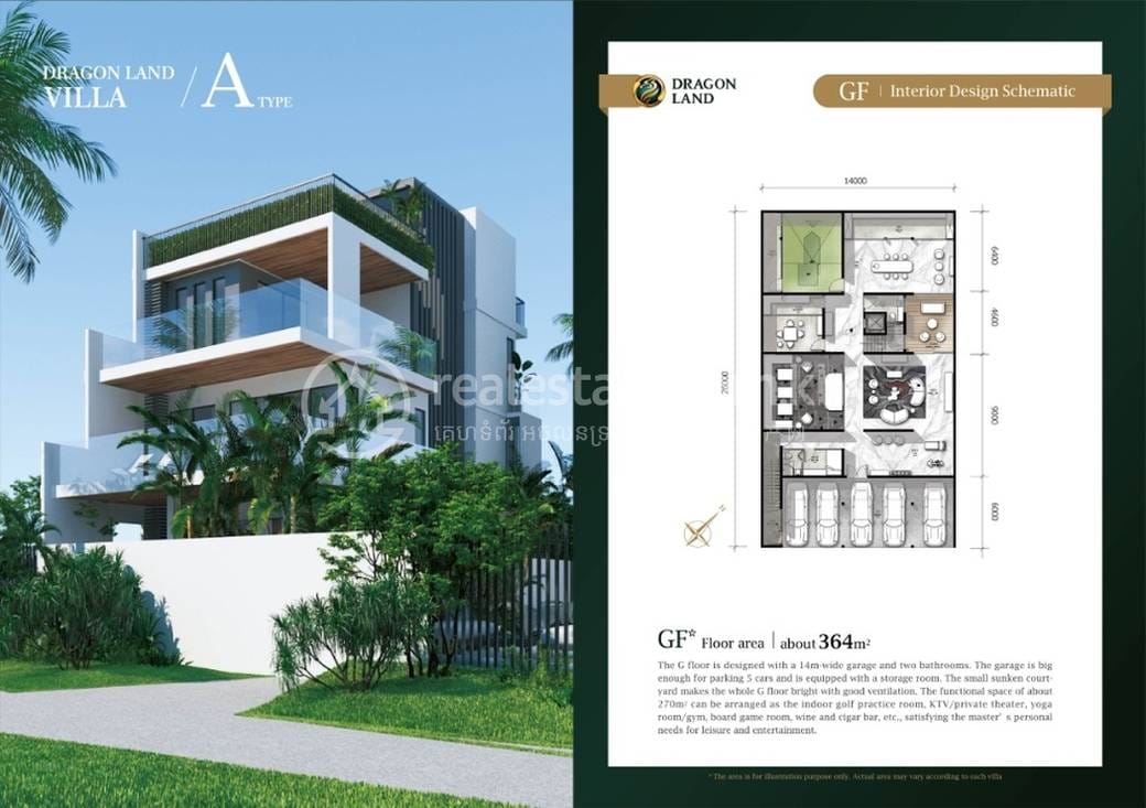 Villa For Sale in Russey Keo, Phnom Penh