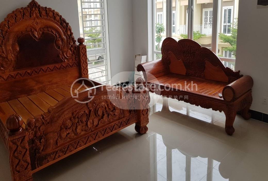 วิลล่าแฝด สำหรับขาย ใน, Preaek lieb, จเรยจังวา, พนมเปญ