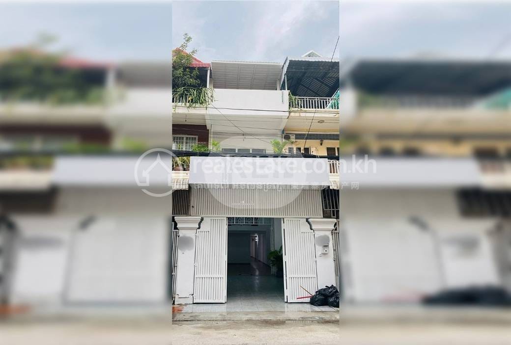 Flat House For Sale in Tuek L'ak 3, Toul Kork, Phnom Penh
