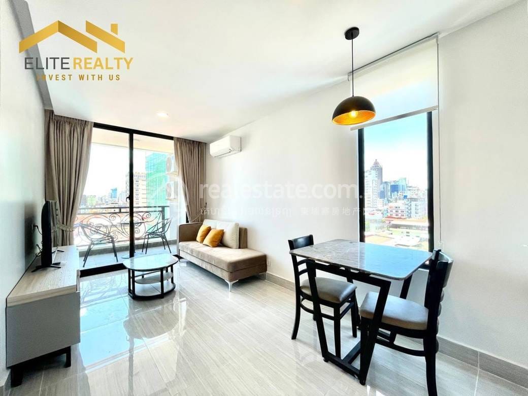 55 sqm Living Size Apartment For Rent in Boeng Keng Kang
