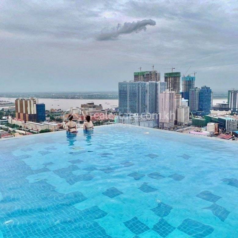 Chamkarmon อพาร์ทเม้นท์ สำหรับเช่า ใน Tonle Bassac Chamkarmon $800