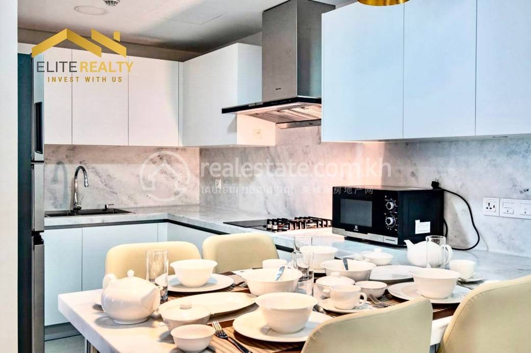 Appartement À louer de 114 m² habitables à Boeng Keng Kang
