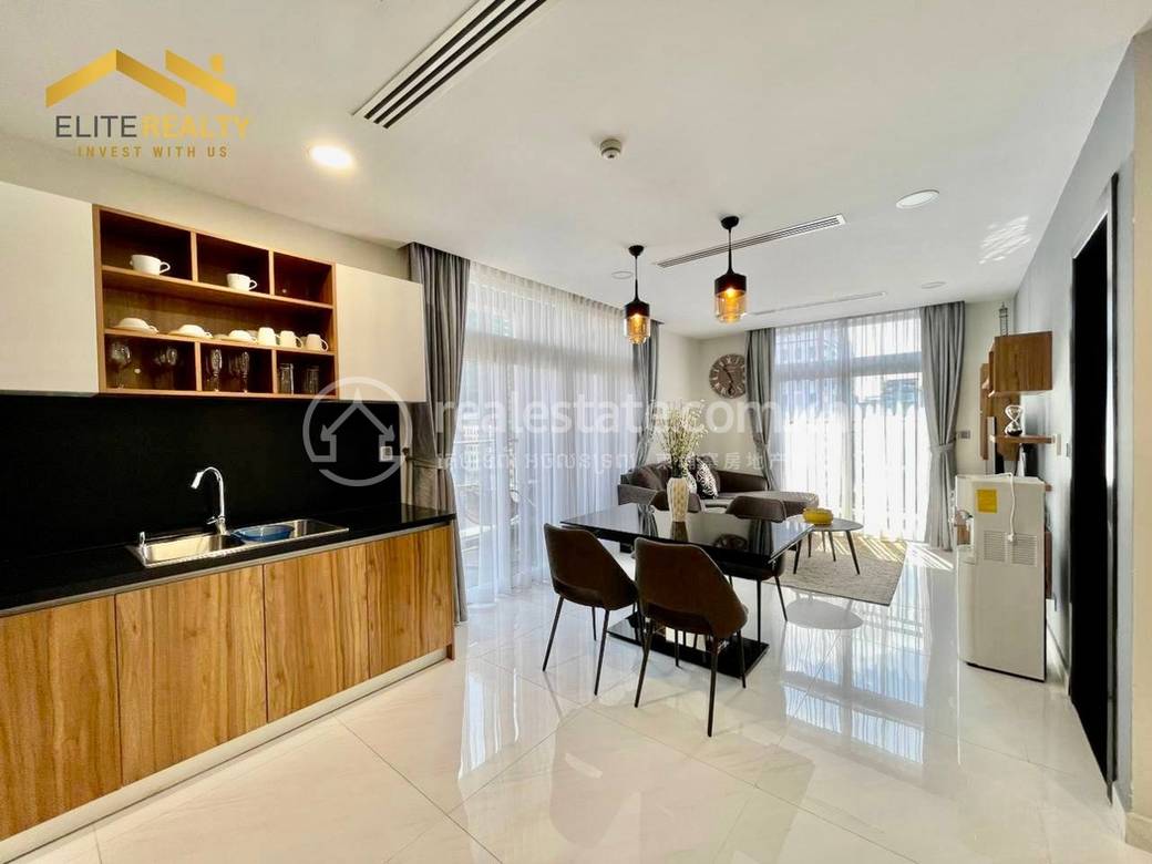110 sqm Living Size Apartmán K pronájmu in Boeng Keng Kang