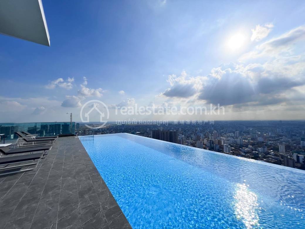 เซอร์วิสอพาร์ทเม้นท์ สำหรับเช่า ใน Boeng Keng Kang $650
