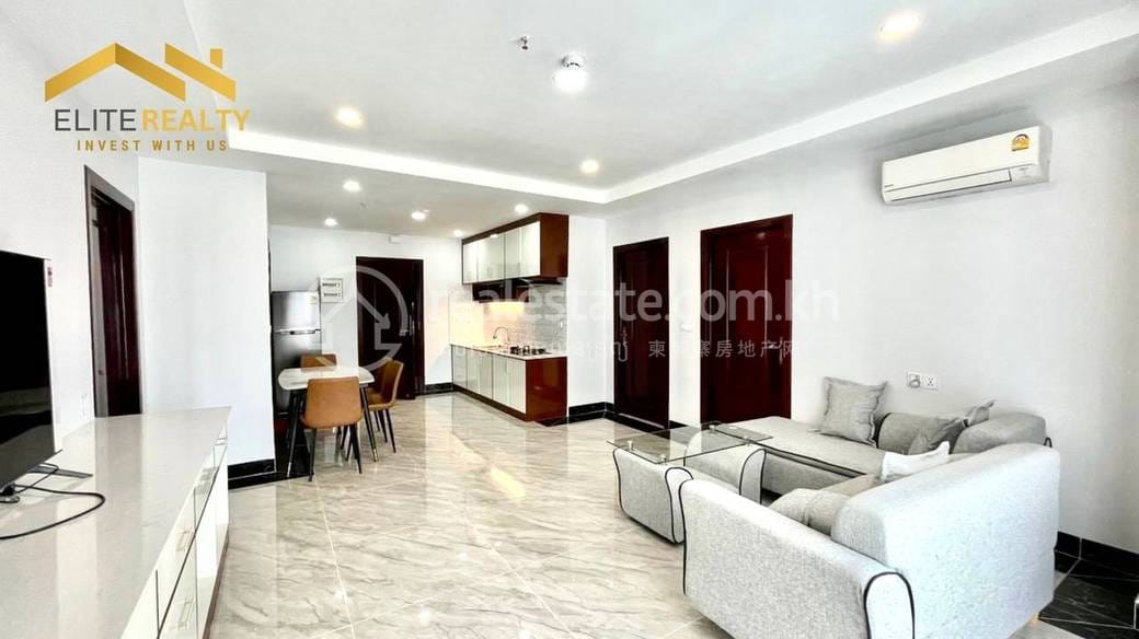 130 sqm Living Size Apartmán K pronájmu in Boeng Keng Kang