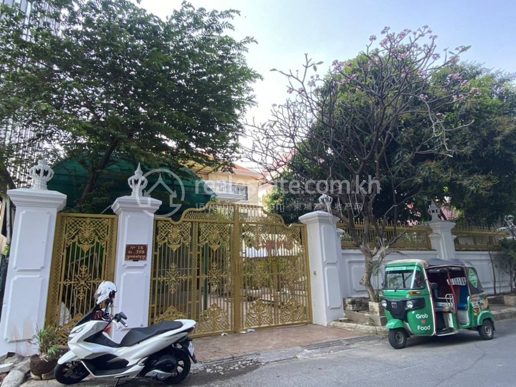 别墅出租，位于, 万景岗1分区（BKK1), 波哥堪, 金边