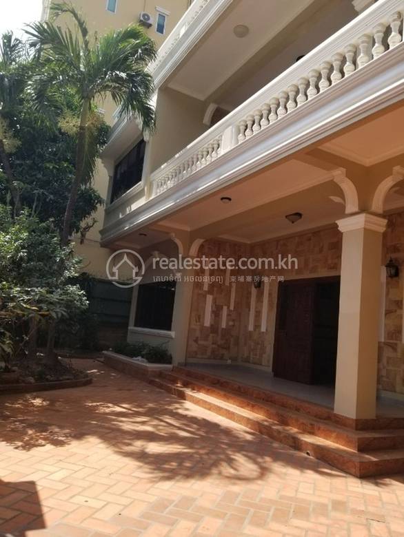 Villa For Rent in Boeung Kak 1, Toul Kork, Phnom Penh