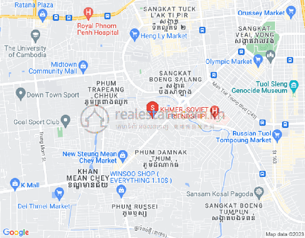 金边地图