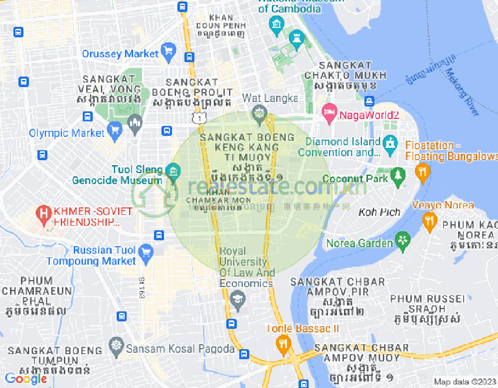 Карта БКК 1, Бынг Кенг Канг, Пномпень
