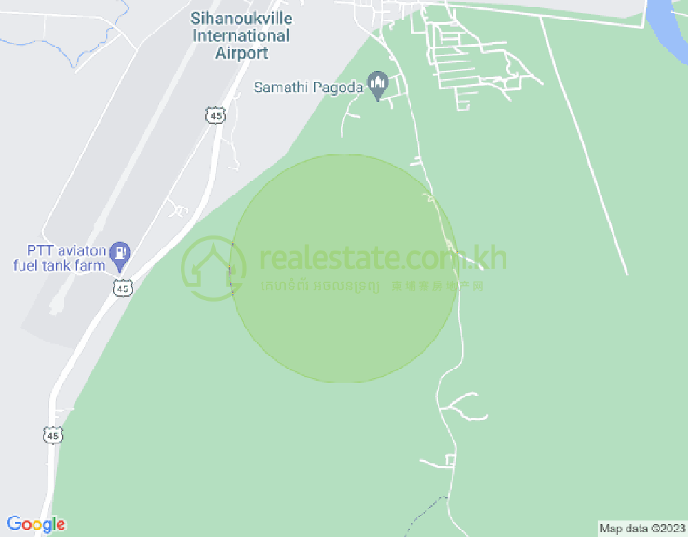 高龙岛, 西哈努克城地图