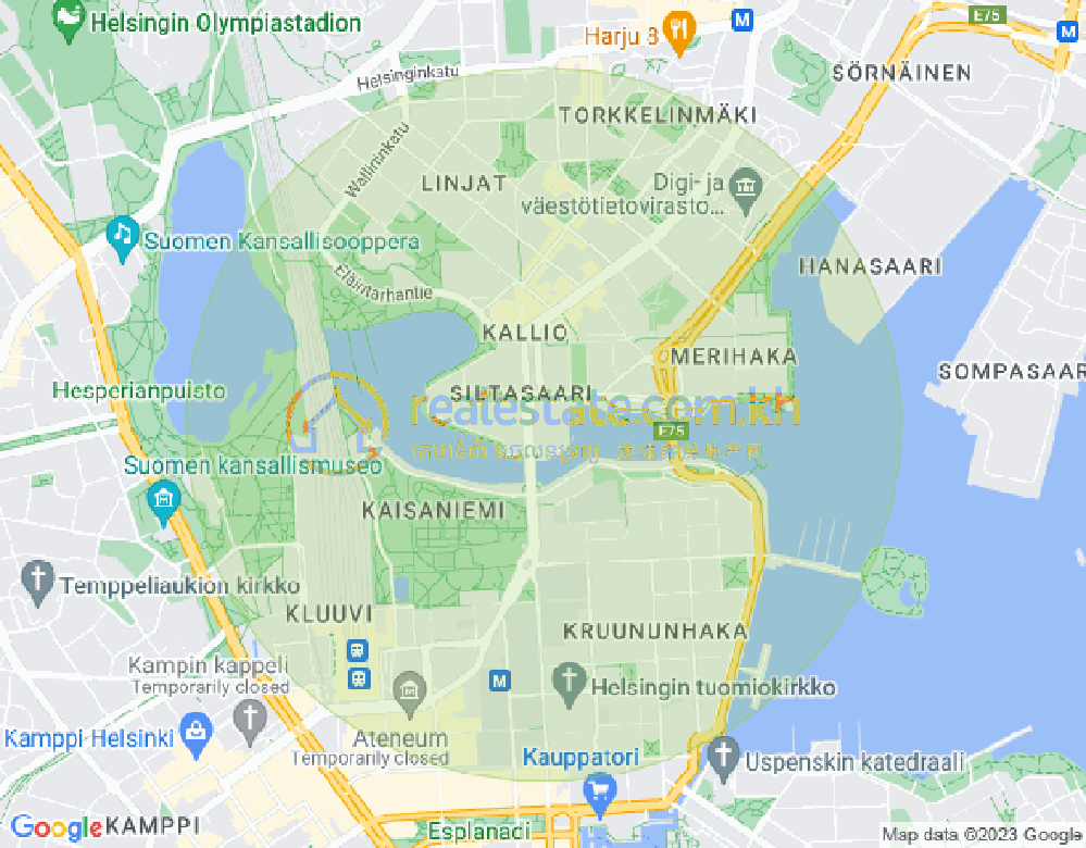 潮州2, 普森芷区, 金边地图