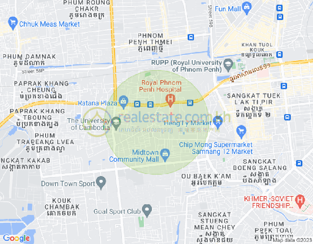 Orkide The Royal Condominium 지도