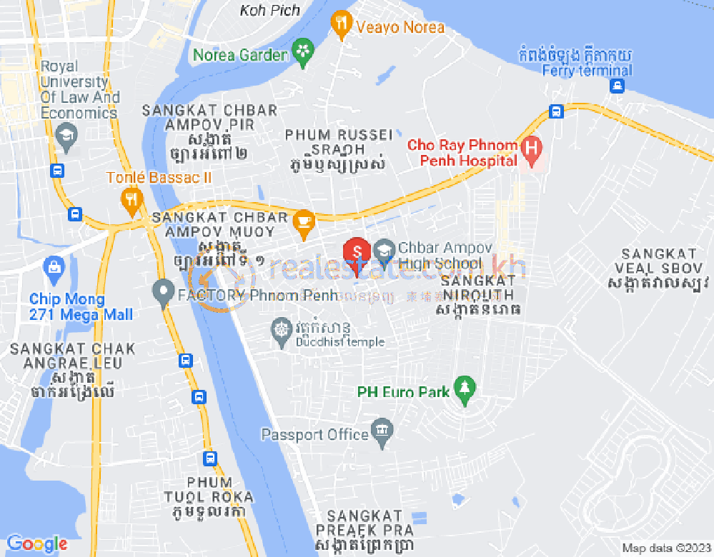ផែនទី និរោធ, ច្បារអំពៅ, ភ្នំពេញ