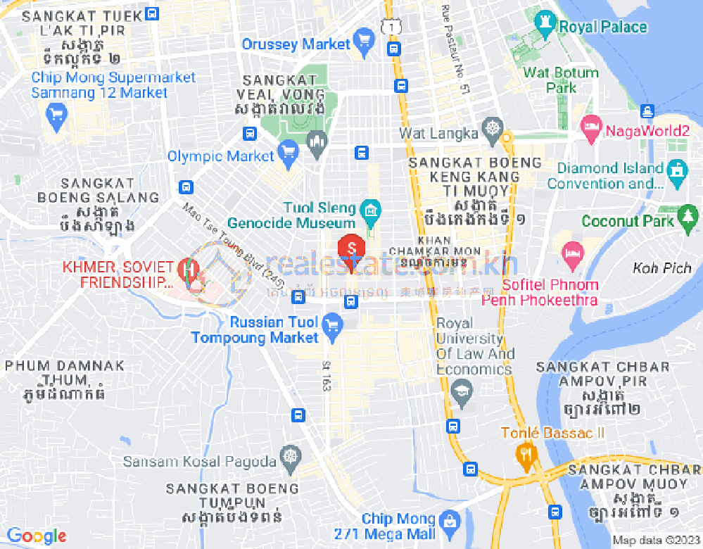แผนที่ BKK 1, บึงเกงกอง, พนมเปญ