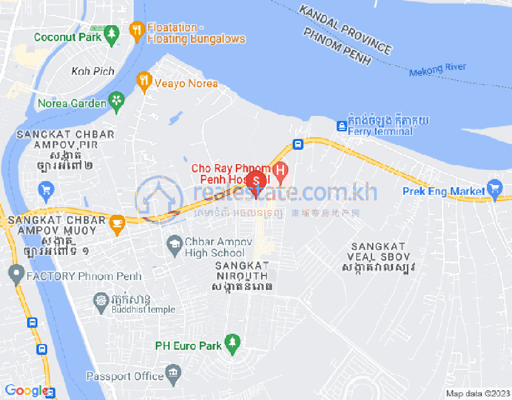 แผนที่ นิรุต, จบาร์อำเปา, พนมเปญ
