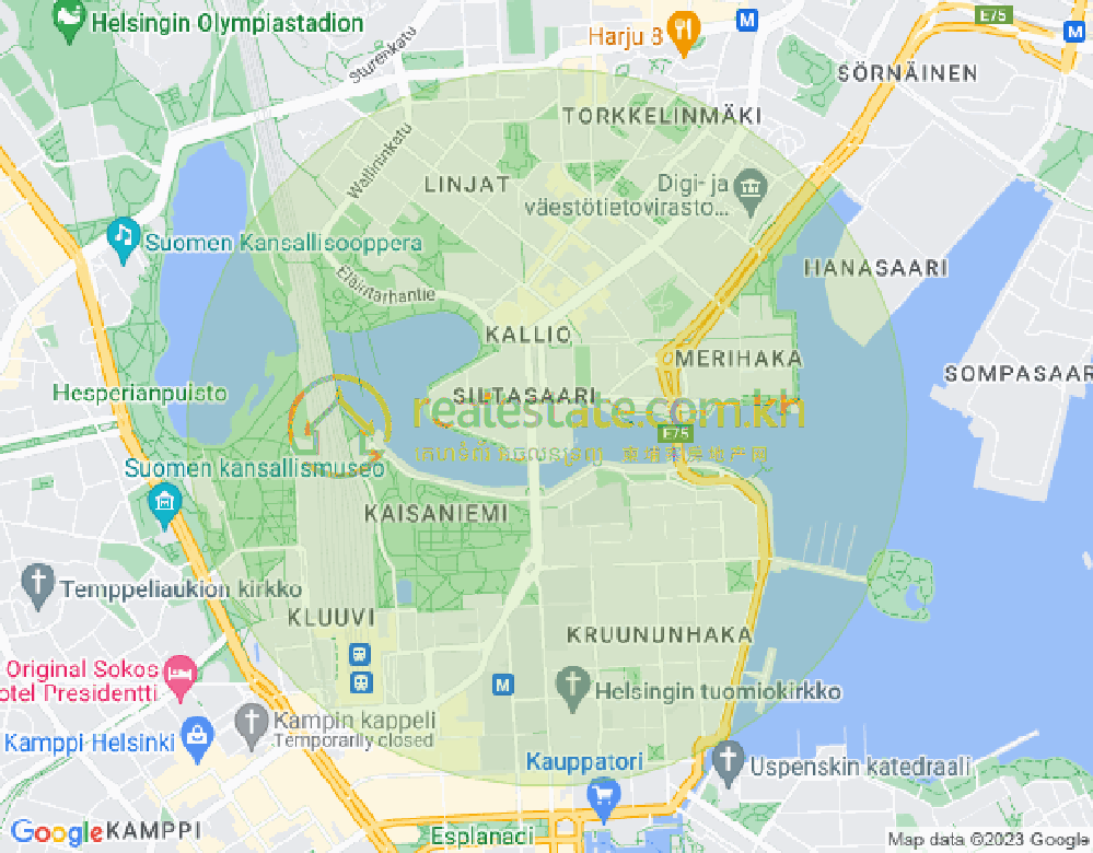 Map of Chaom Chau 2, Por Sen Chey, Phnom Penh