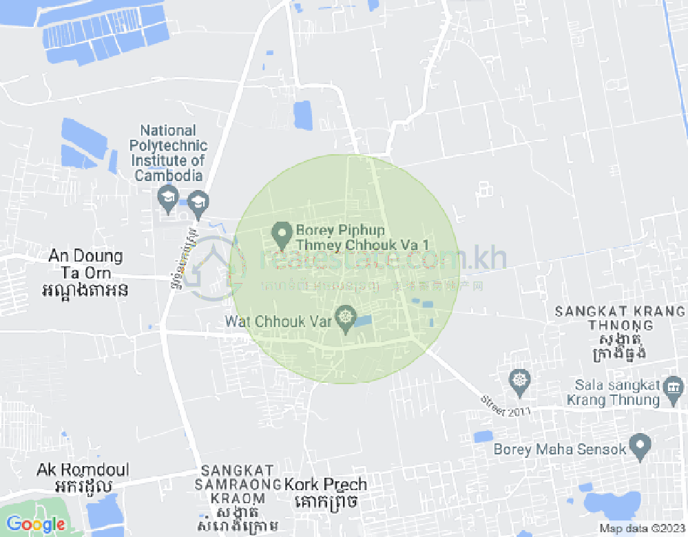 ផែនទី ព្រែកព្នៅ, ភ្នំពេញ