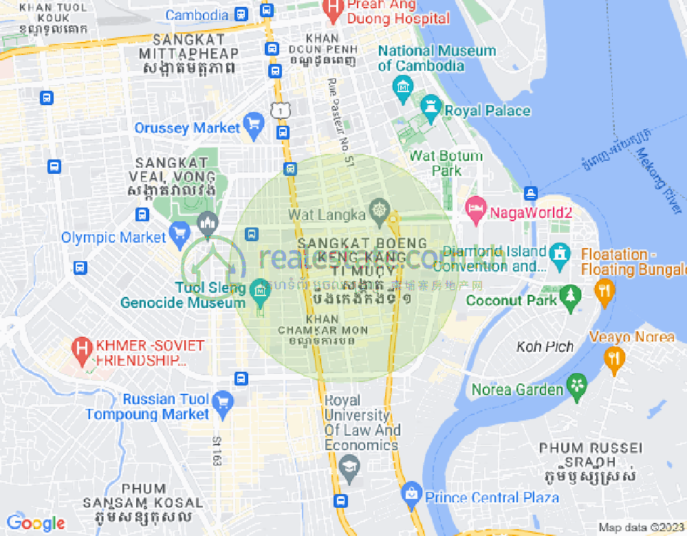 Mapa: De Castle Royal Condominium