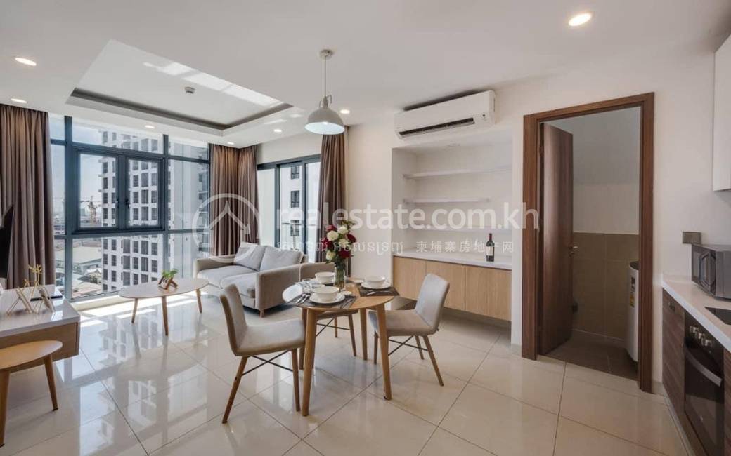 Alpha Residence | Apartmán K pronájmu in Tonle Bassac, Chamkarmon, Phnom Penh