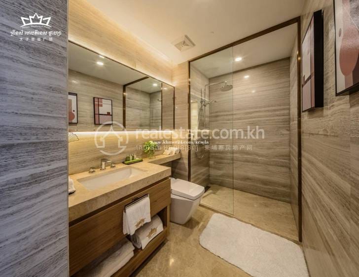 The Pinnacle Residence | Condo K pronájmu in Chamkarmon $500