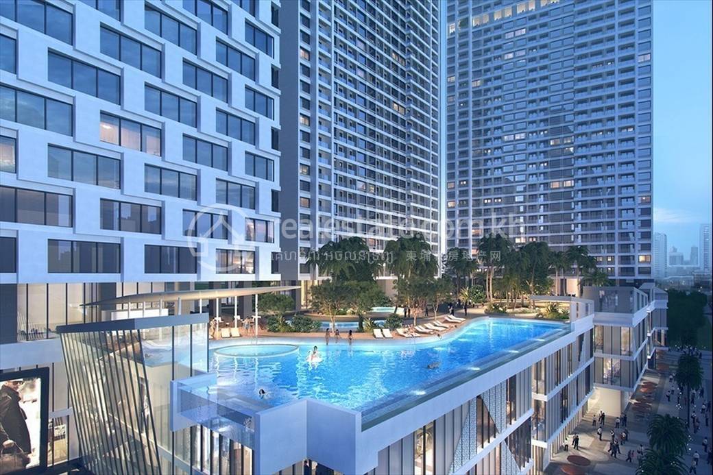 The Pinnacle Residence | Chamkarmon Condo K pronájmu in Chamkarmon