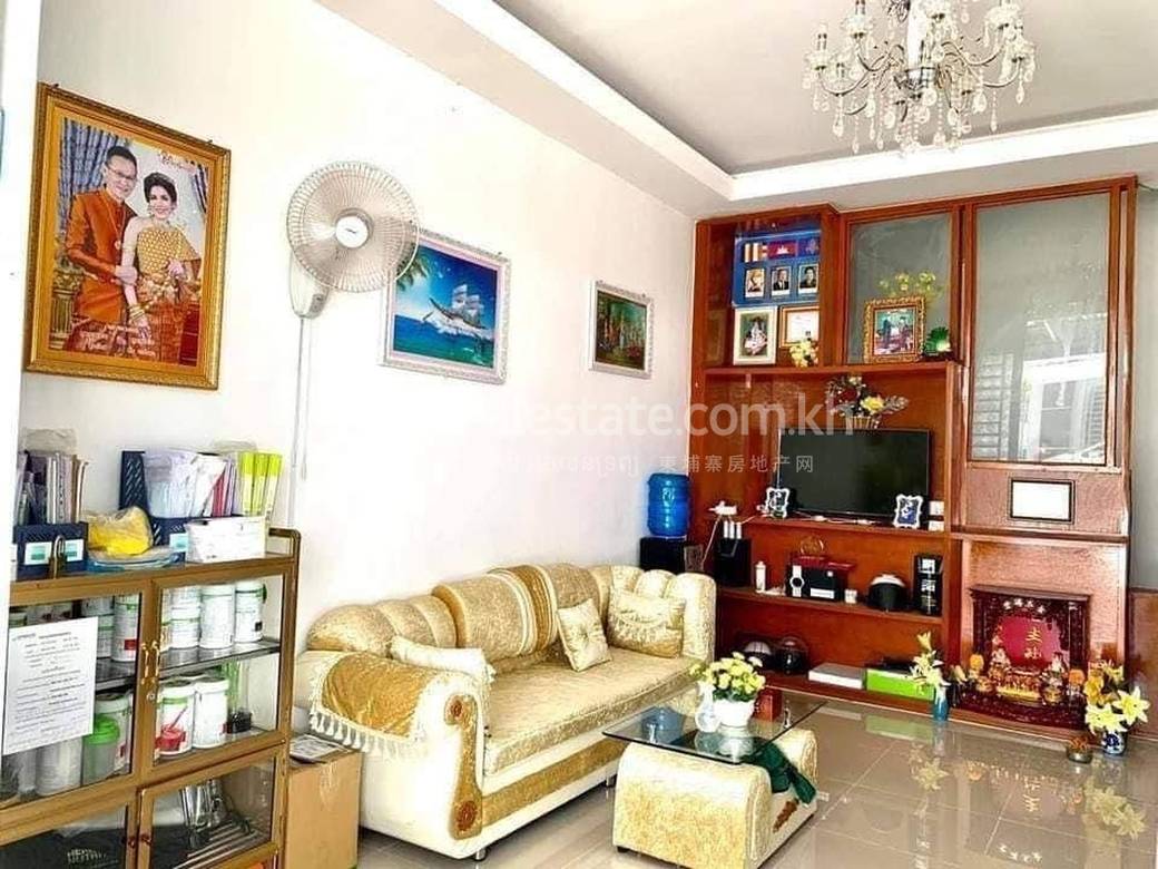 Borey New World : Chamkadong | Flat House Na prodej with 2 Parking Space