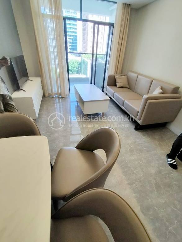 55 sqm Living Size Apartmán K pronájmu in Boeng Keng Kang