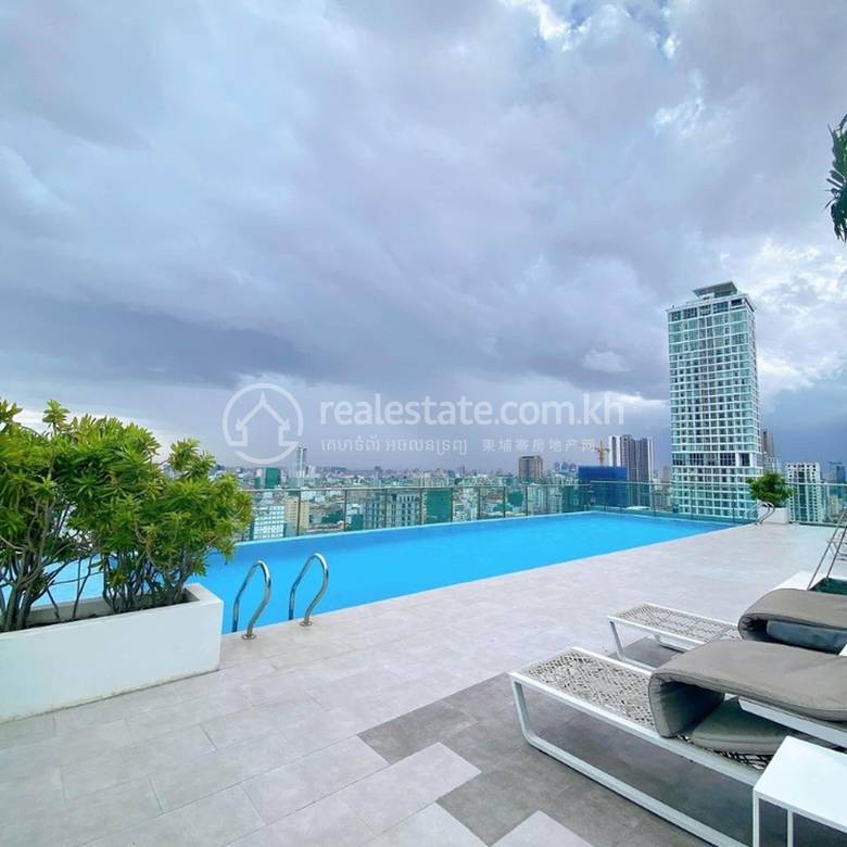 คอนโด สำหรับเช่า ใน Boeng Keng Kang $700