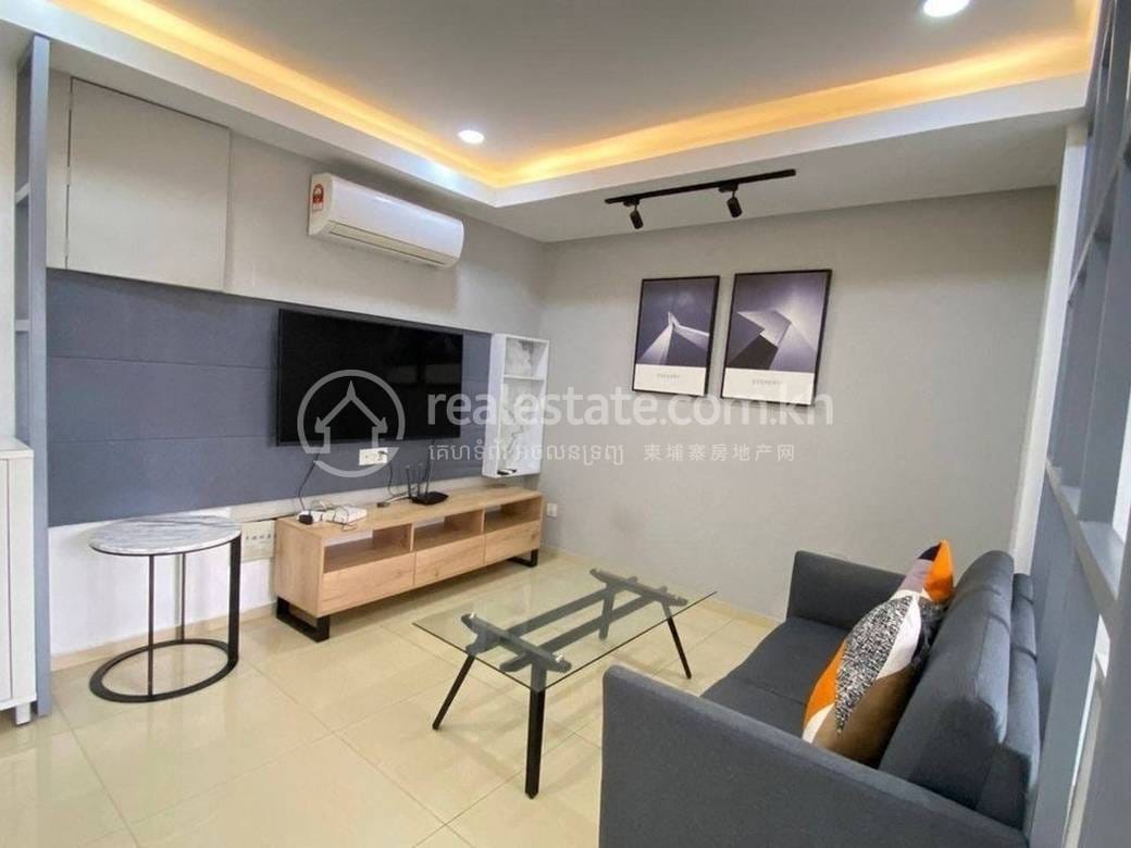 Boeng Keng Kang에 있는 전용면적 45㎡ 아파트 임대