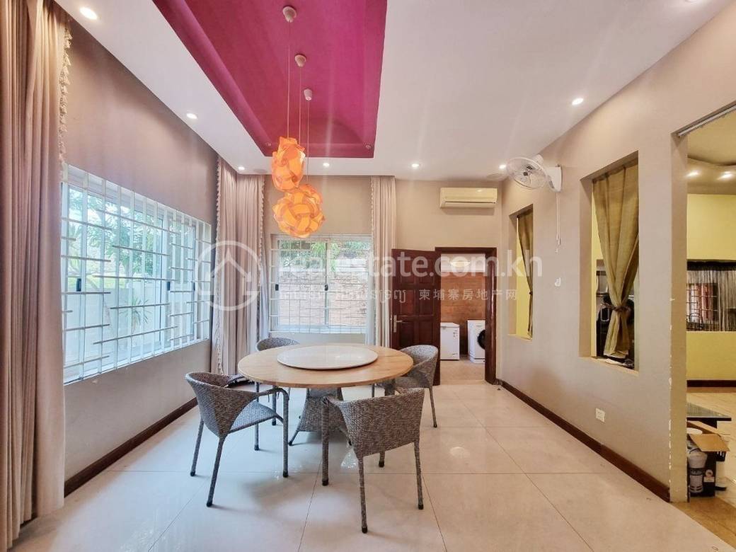 Vila K pronájmu in Tonle Bassac, Chamkarmon, Phnom Penh