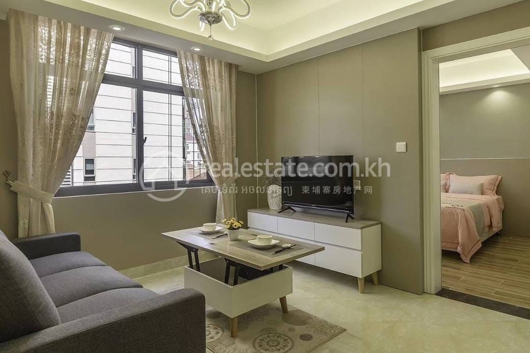40 sqm Living Size Apartmán K pronájmu in Boeng Keng Kang