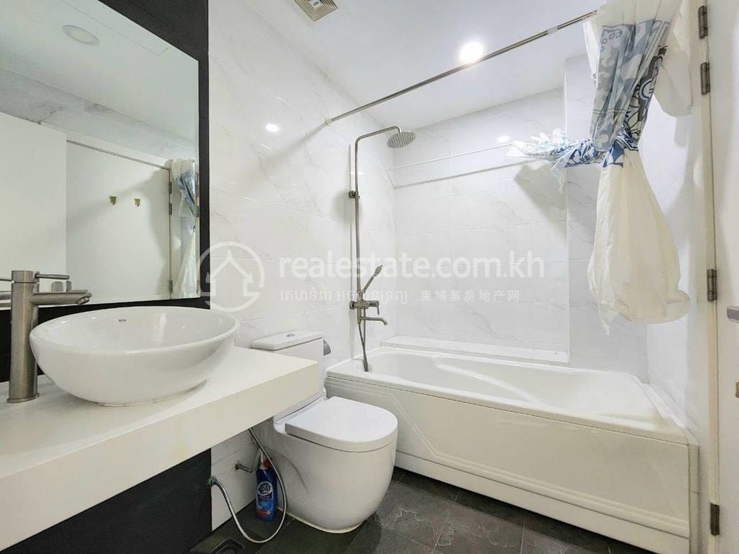 Boeng Keng Kang单间公寓出租，价格$550