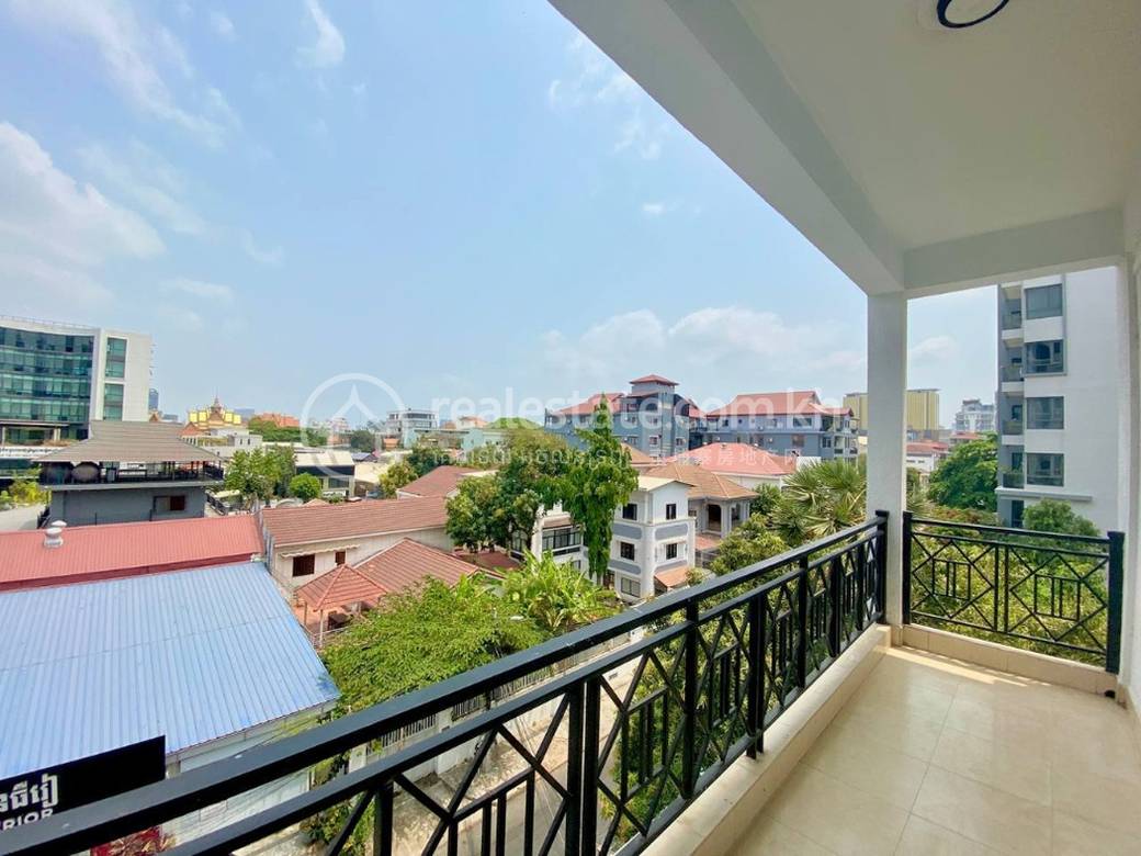 套房出租，位于万景岗1分区（BKK1), 波哥堪, 金边