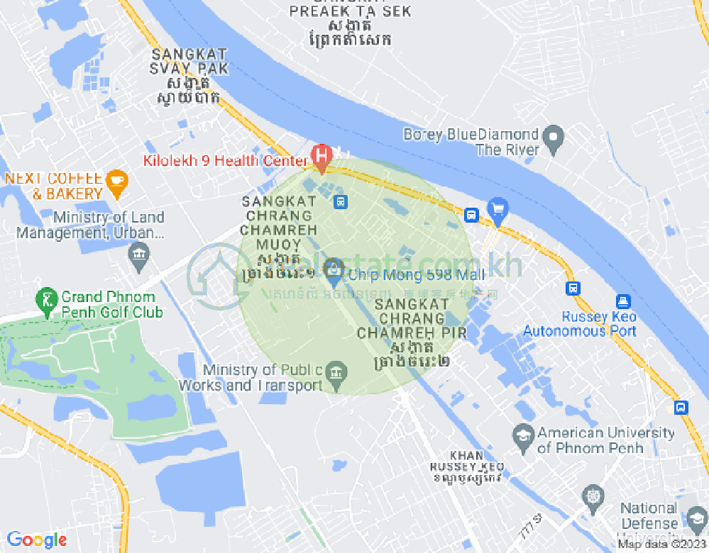 Map of The Park Land 598
