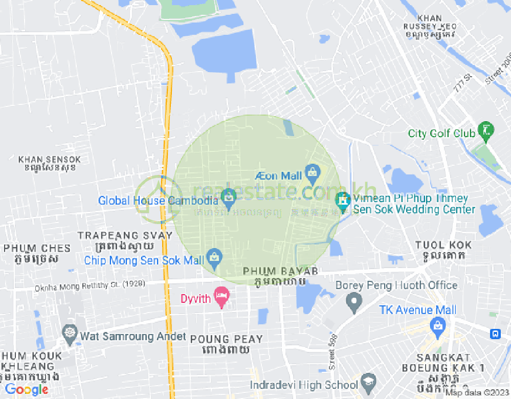 ផែនទី ភ្នំពេញថ្មី, សែនសុខ, ភ្នំពេញ