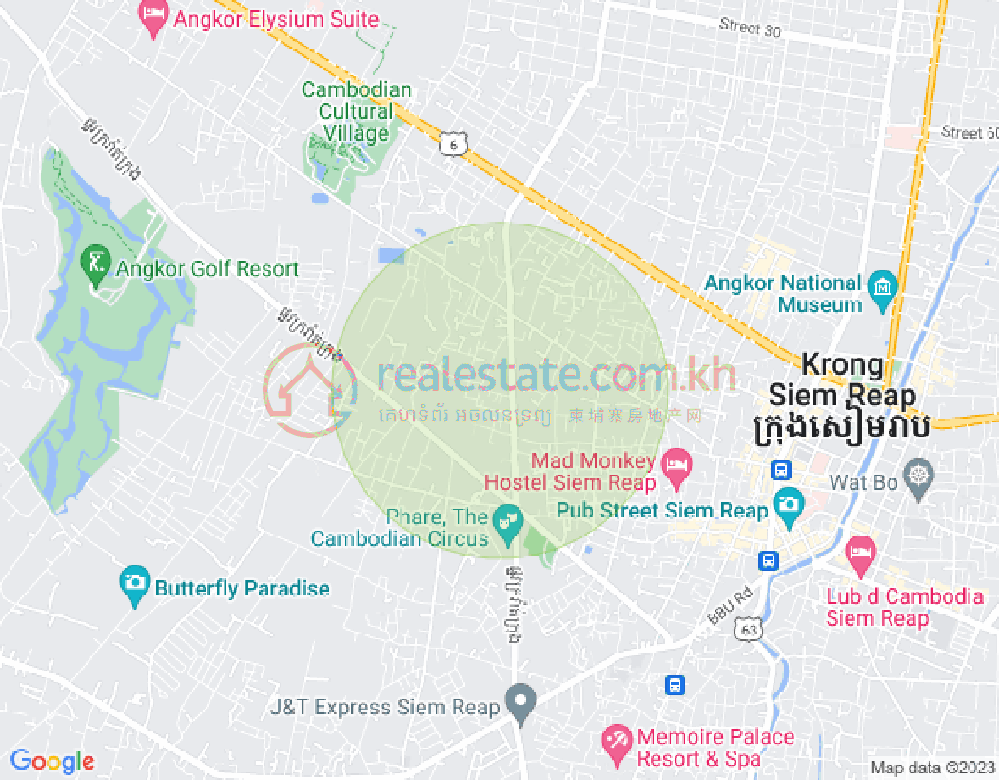 Map of N/A 0, Svay Dankum, Siem Reap