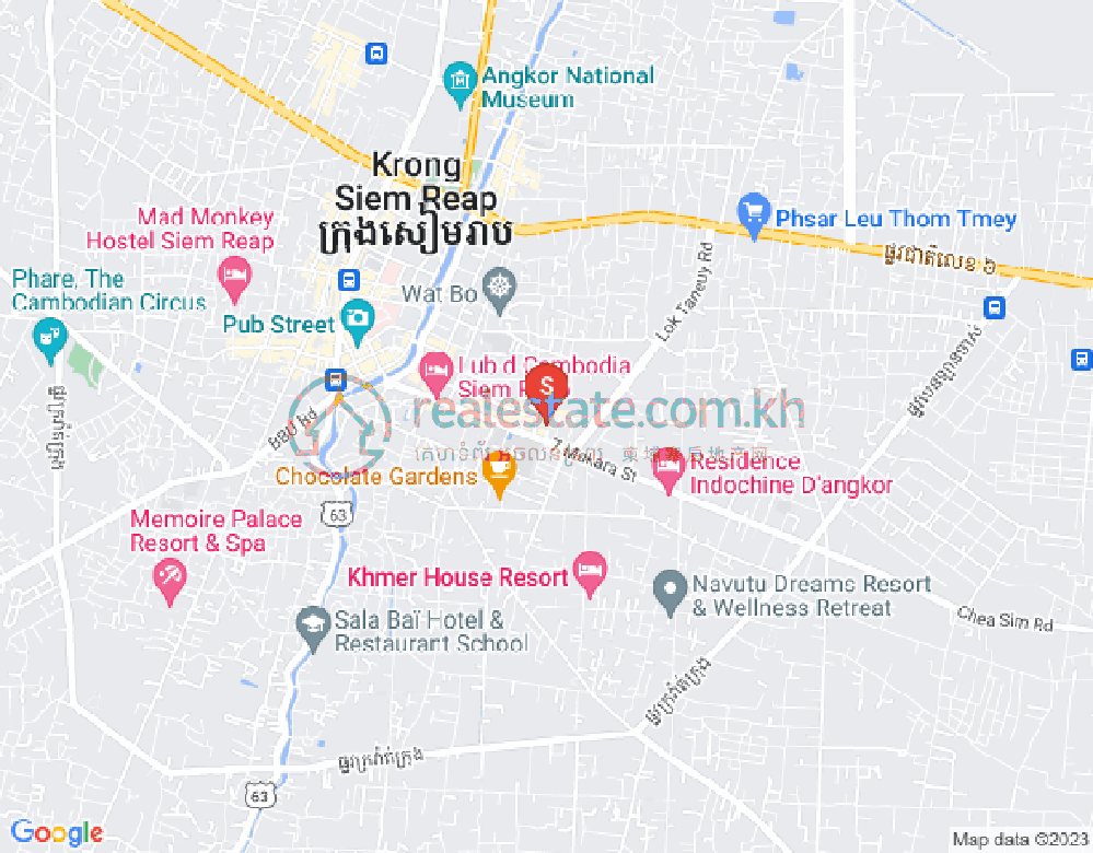 แผนที่ สลากอมเริก, เสียมเรียบ