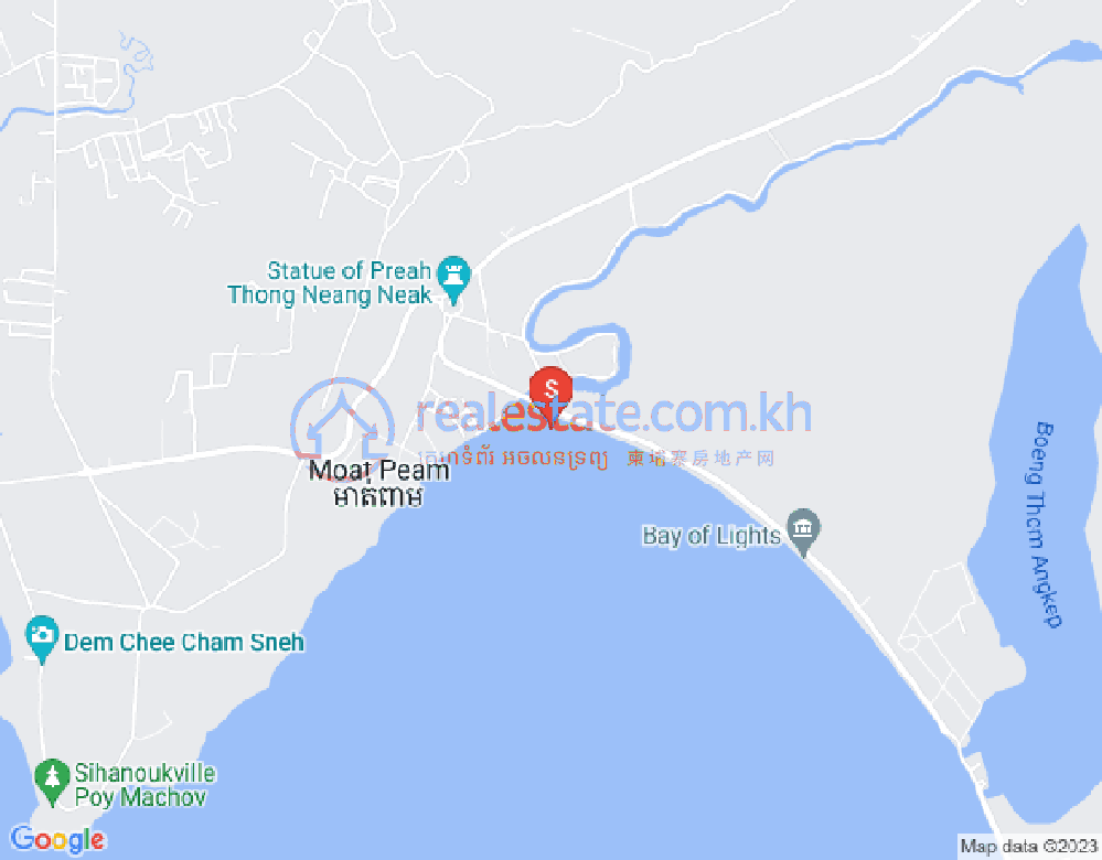 Mapa: Sangkat Muoy, Sihanoukville