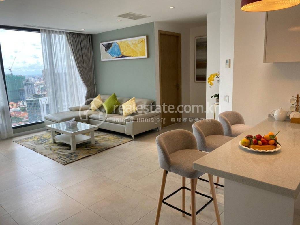Tonle Bassac Condo K pronájmu in Tonle Bassac