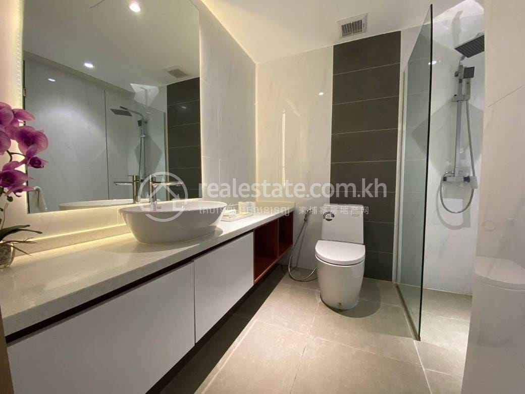 Chamkarmon Condo K pronájmu in Tonle Bassac Chamkarmon $1,700