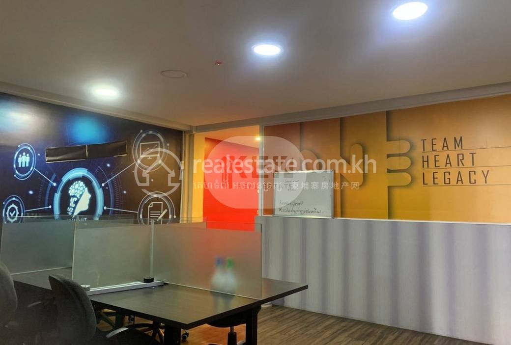 Boeng Keng Kang办公物业出租，价格$1,000