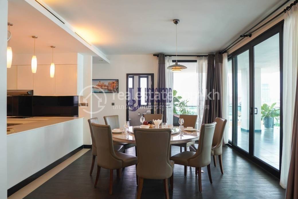 อพาร์ทเม้นท์ สำหรับเช่า ใน Chamkarmon $3,600